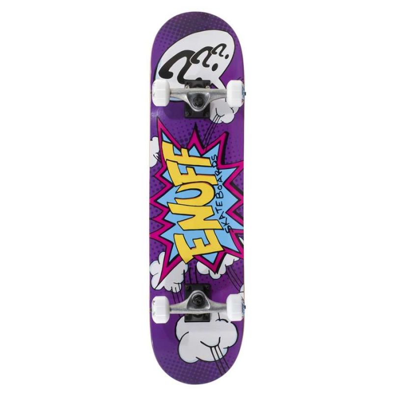 Enuff Pow II Complete Skateboard - Full Size - Purple