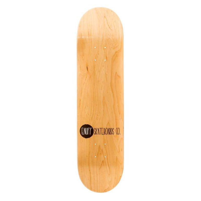 Enuff Stain Skateboard Deck - Natural