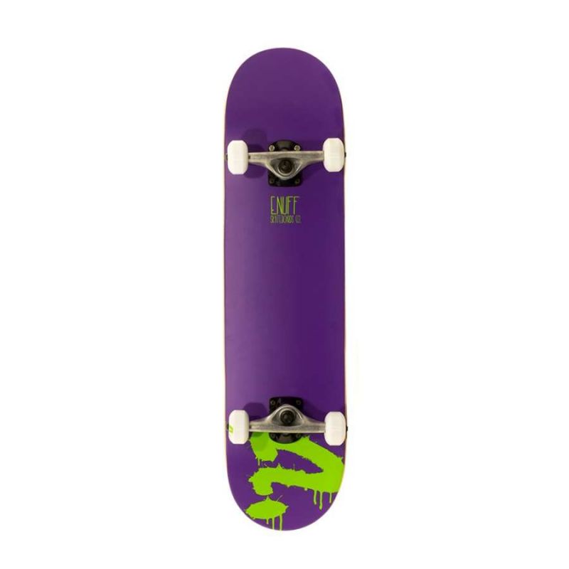 Enuff Logo Complete Mini Skateboard - Purple