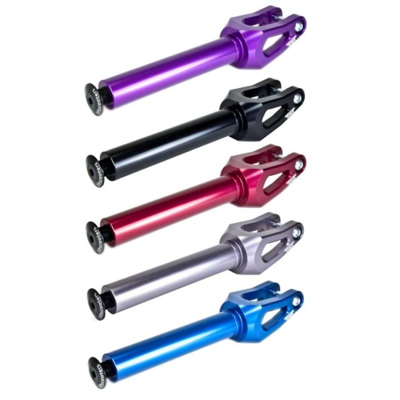 Tilt Legacy SCS/HIC Scooter Forks (Red/Purple/Black/Silver/Red)
