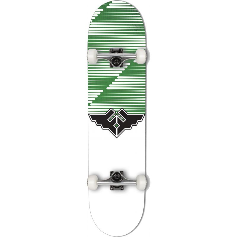Fracture Wings V2 Series Complete Skateboard - Green 7.75"