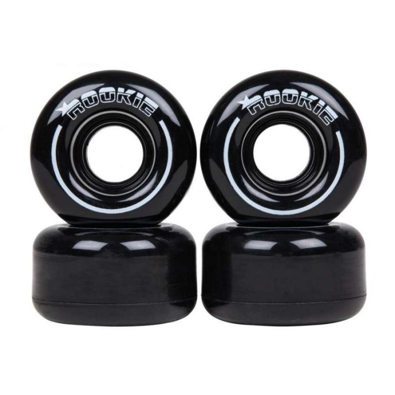 Rookie Disco Quad Skate Wheels - Black
