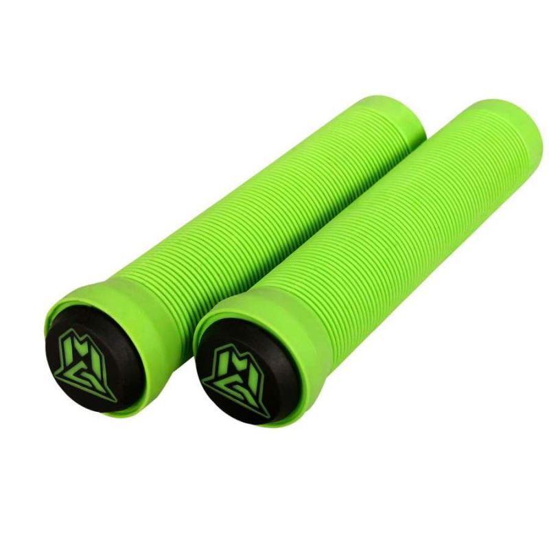Madd MGP 150mm Green Scooter Grips with Bar Ends