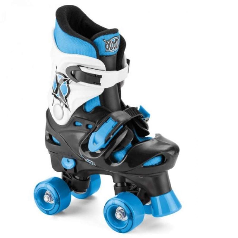 Xootz Blue Adjustable Quad Roller Skates