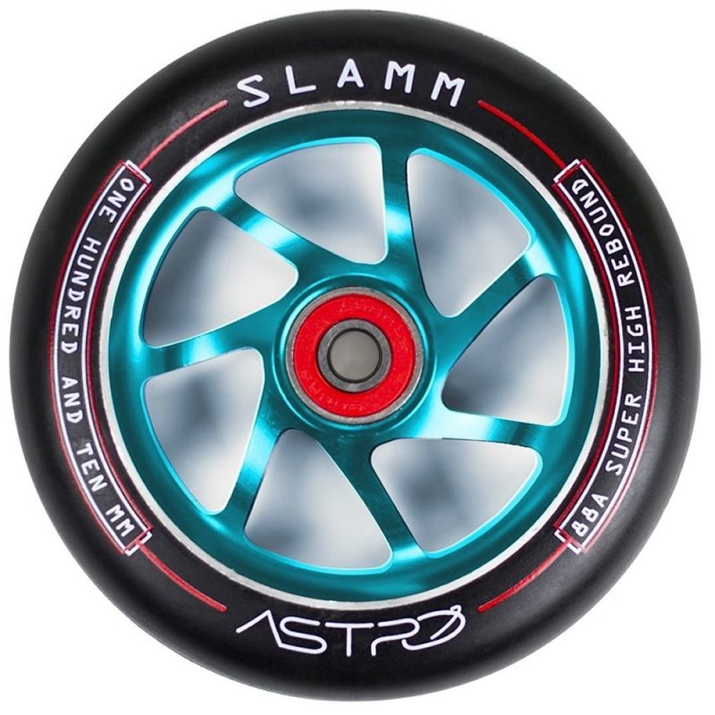 Slamm Astro 110mm Scooter Wheel - Blue