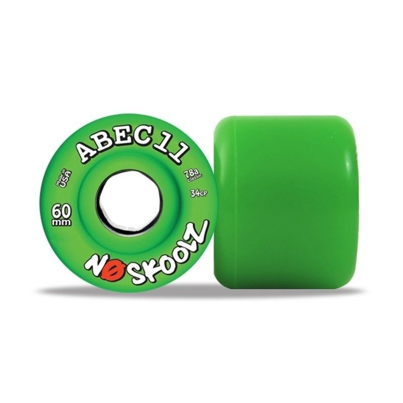 ABEC 11 No Skoolz 60mm Longboard Wheels x4