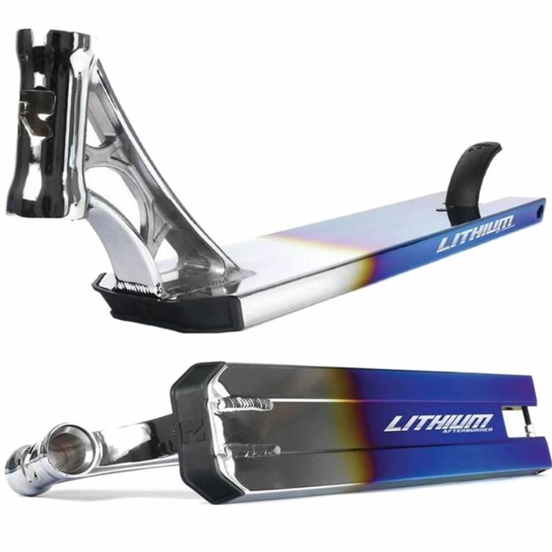 Root Industries Lithium Afterburner Scooter Deck - Blu Ray – 20.7” x 4.8”