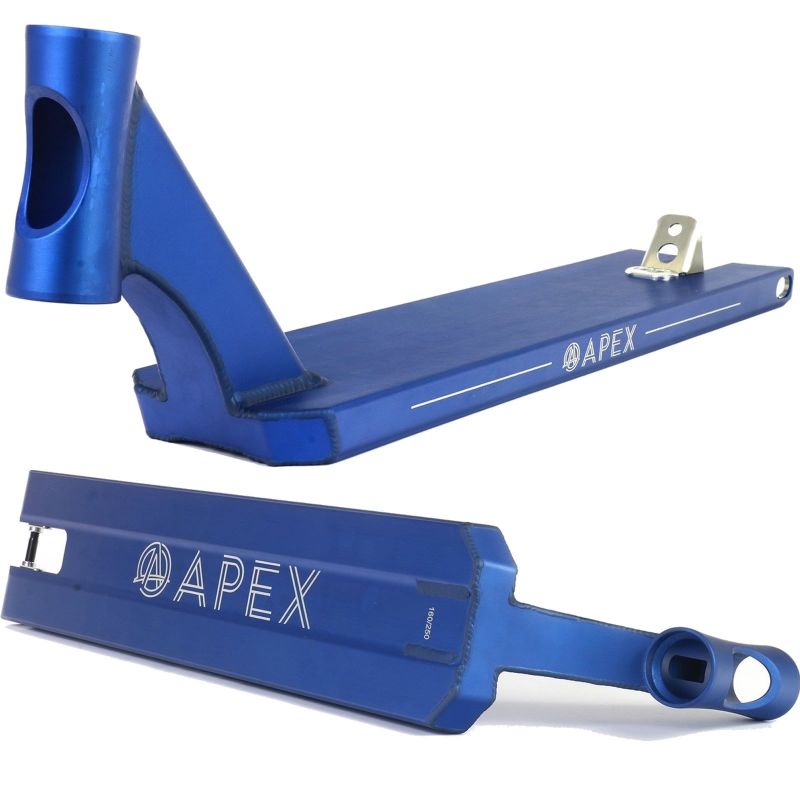 Apex Pro Blue Wide Boxed Street Pro Scooter Deck – 600mm/23.6" or 620mm/24.4" X 5"/127mm