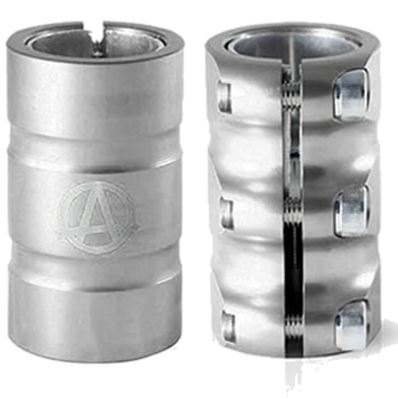 Apex Gama SCS Silver Chrome Scooter Clamp