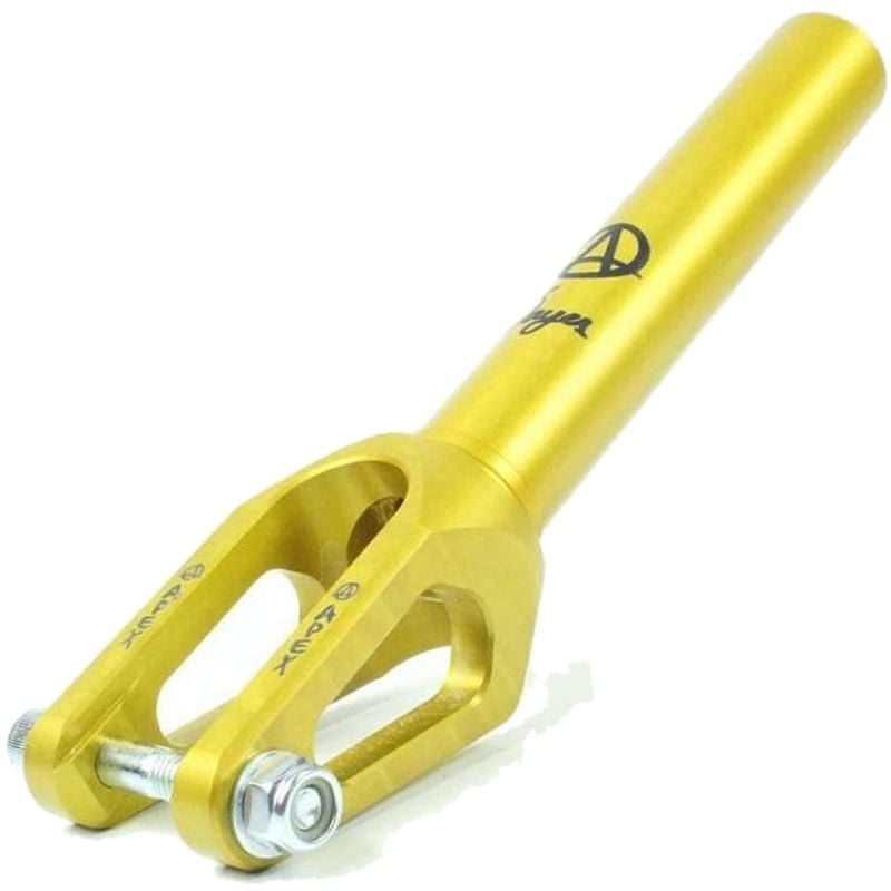Apex Quantum 110mm Signature Jesse Bayes Gold SCS / HIC Scooter Fork