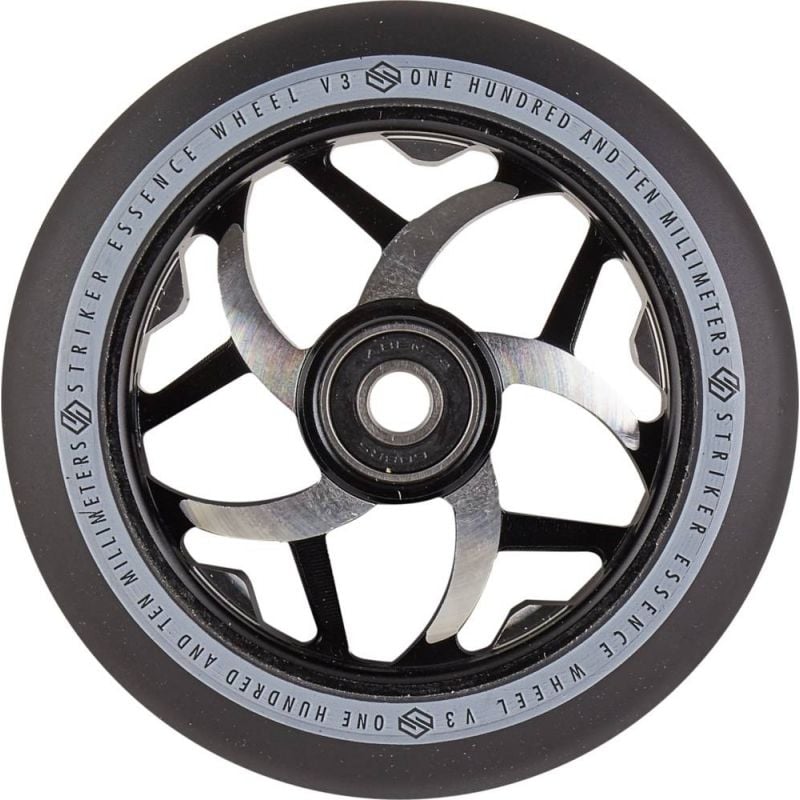 Striker Essence V3 110mm Scooter Wheel - Black / Black
