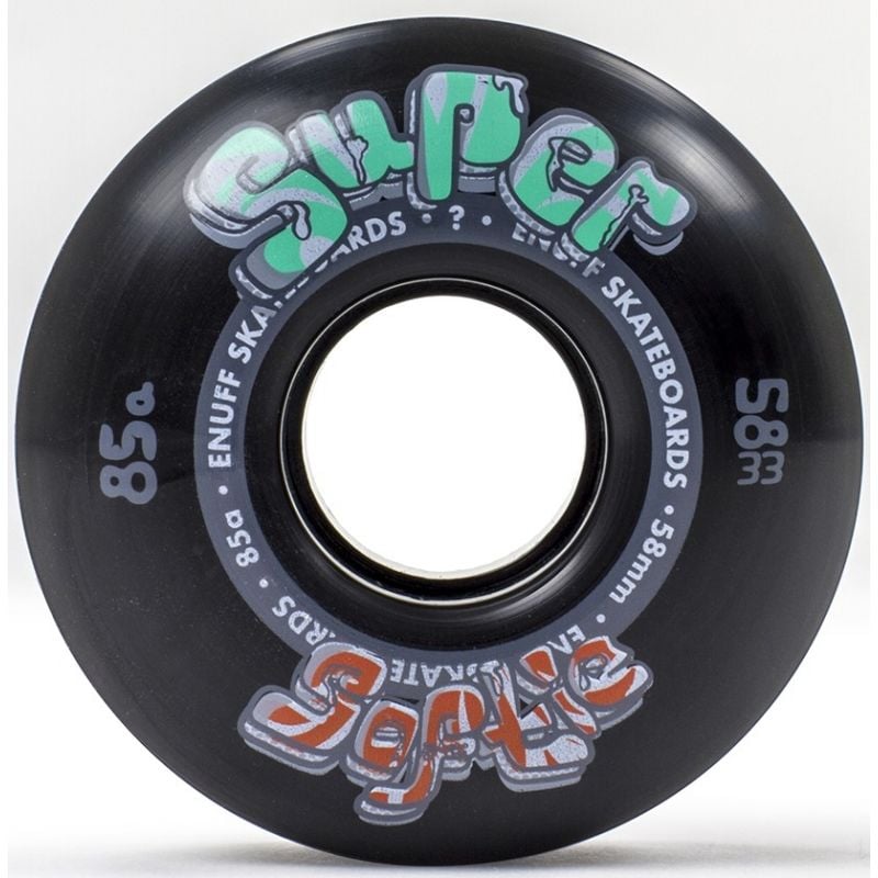 Enuff Super Softie 85a Skateboard Wheels - Black