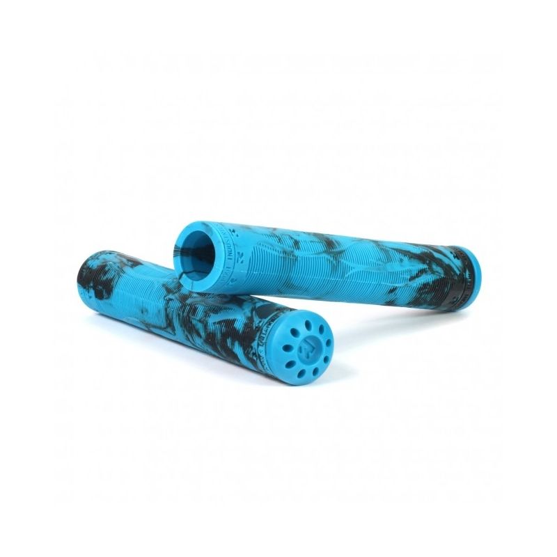 Root Industries R2 Mixed Scooter Grips - Aqua / Black
