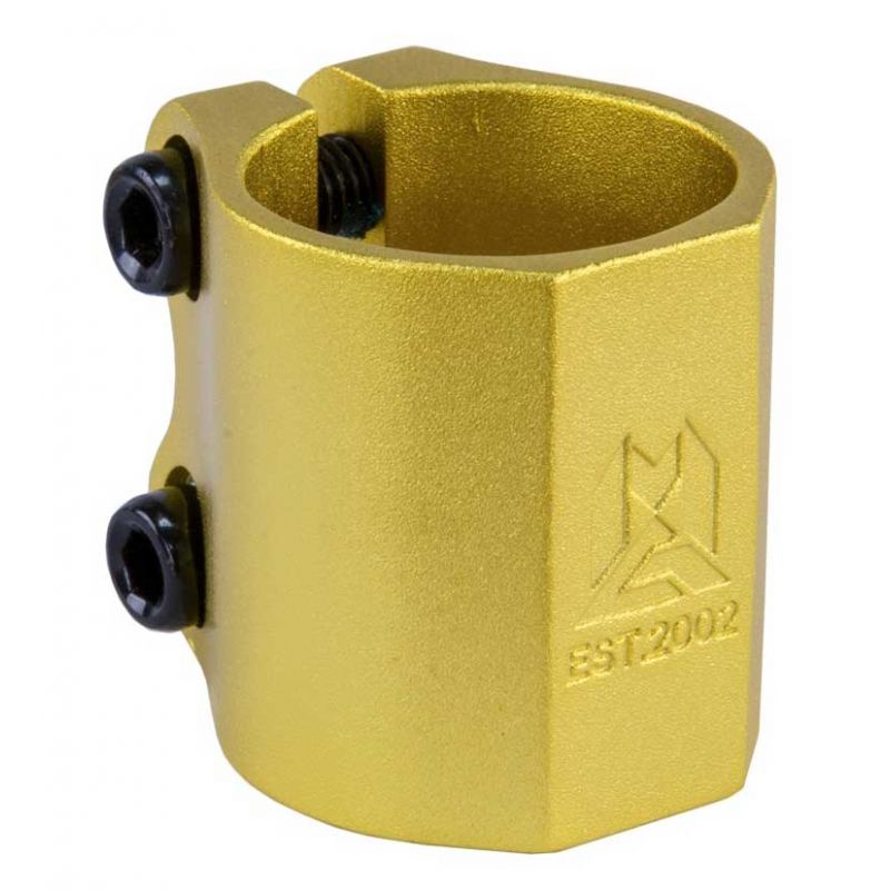 Madd Gear MGP MFX Gold Extreme Oversized HIC Double Scooter Clamp