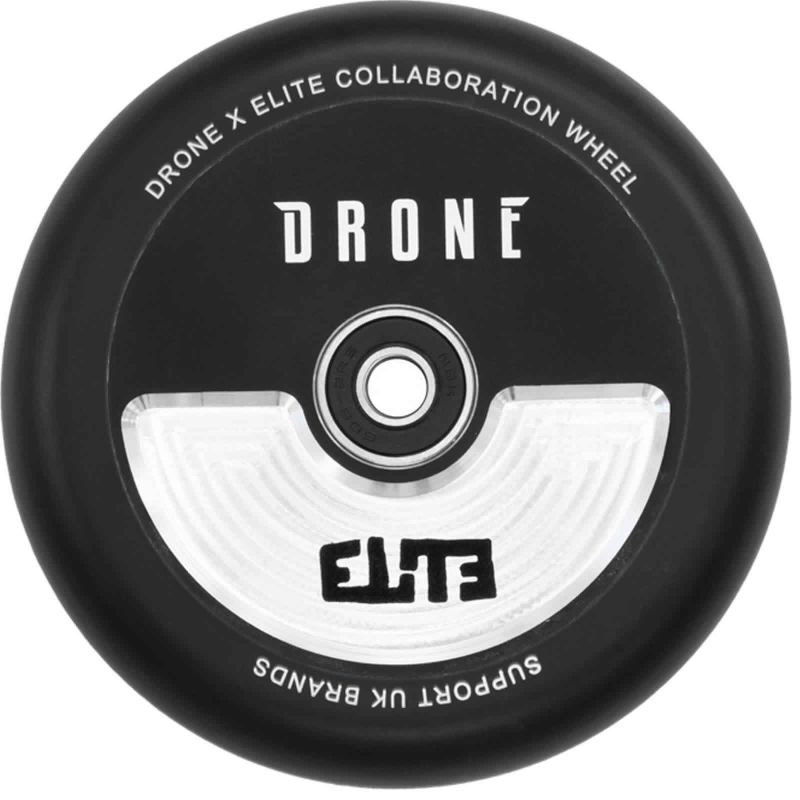 Drone X Elite Collab 110mm Scooter Wheels - Black