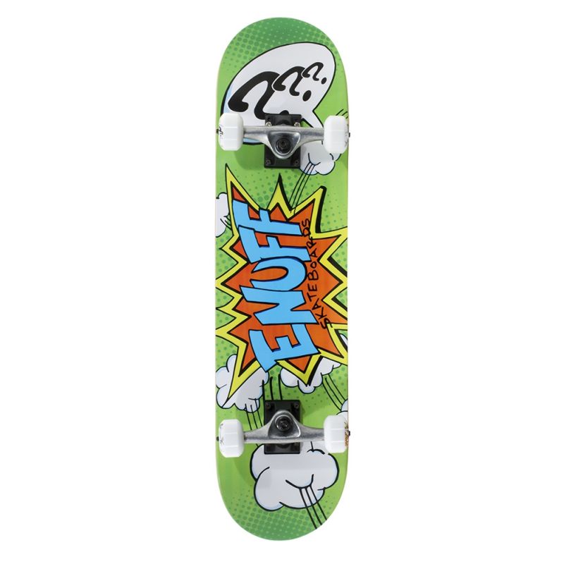 B-STOCK Enuff POW 7.25" Mini Complete Skateboard - Green