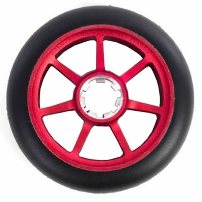 Ethic DTC Incube 110mm Metal Core Wheel - Black / Red