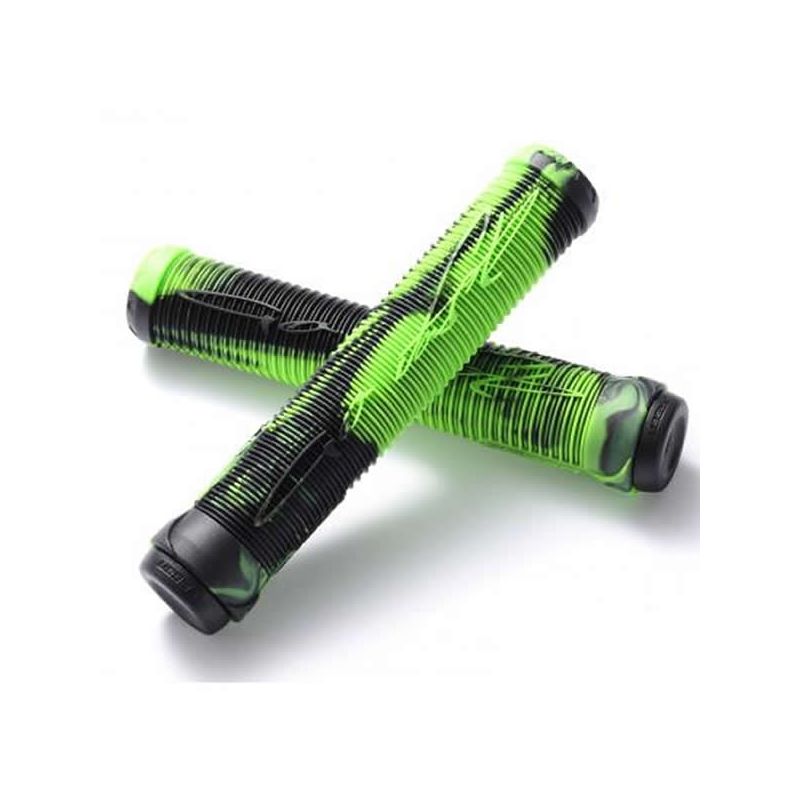 Fasen Fast Green / Black Scooter Grips – 160mm
