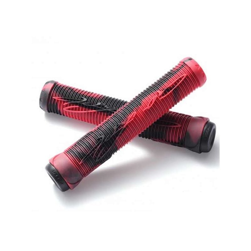 Fasen Fast Scooter Grips - Red / Black