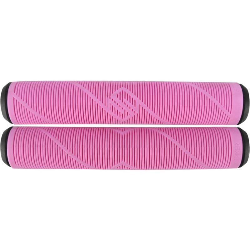 Striker 165mm Logo Scooter Grips - Pink