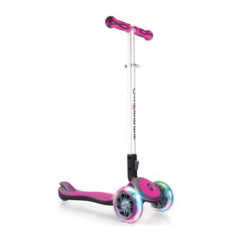 Globber Elite Flash Foldable Junior Scooter - Pink