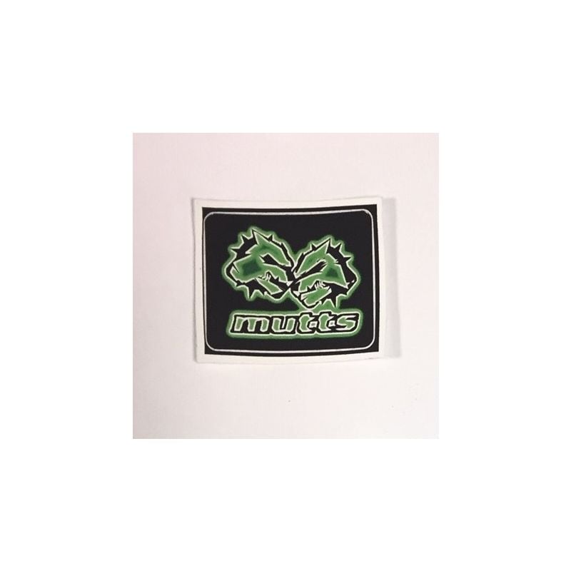 Mutts Logo Sticker - Green