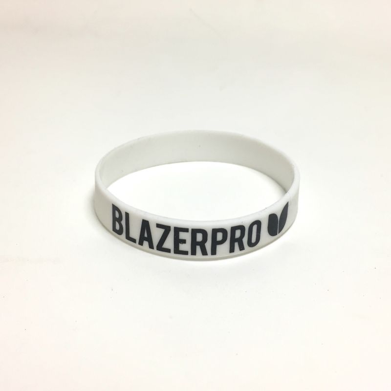 Blazer Pro Wrist Band - White / Black