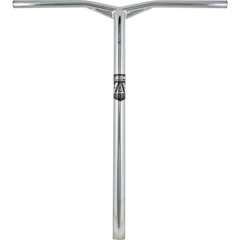 Lucky Pro Kick 7 SCS / HIC Oversized Scooter Bar - Chrome Polished Silver - 660mm x 610mm