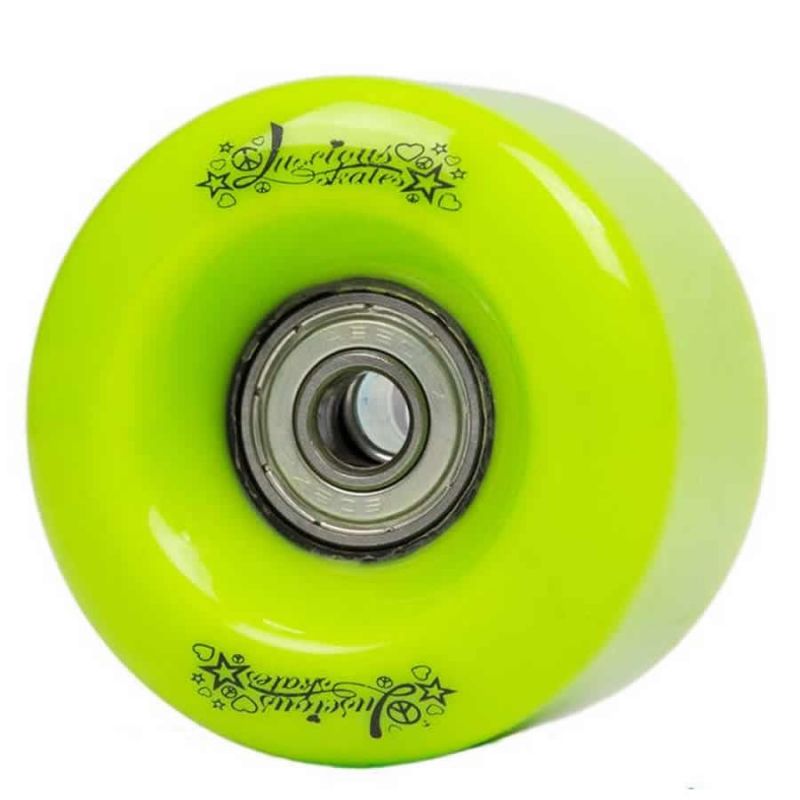 Luscious Roller Quad Skate Wheels – Green x4