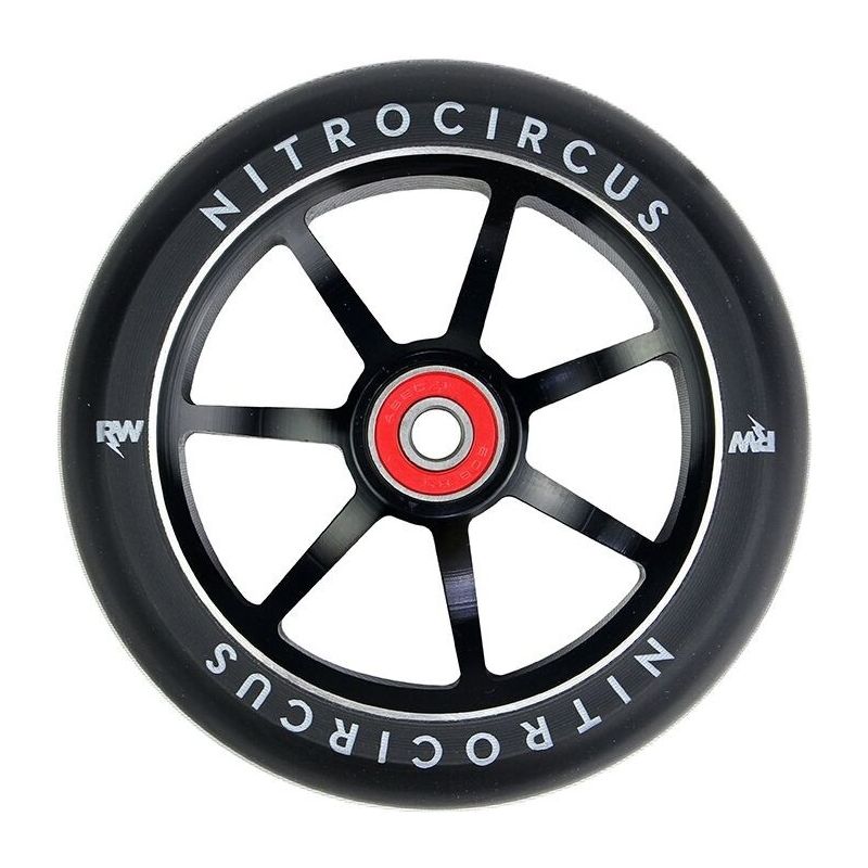 Nitro Circus Ryan Williams Signature Black Scooter Wheel - 120mm x 28mm