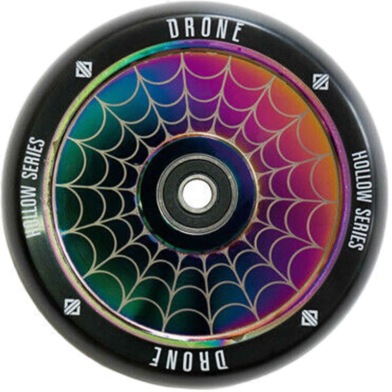 Drone Hollow Core Series Neochrome Web 110mm Scooter Wheels