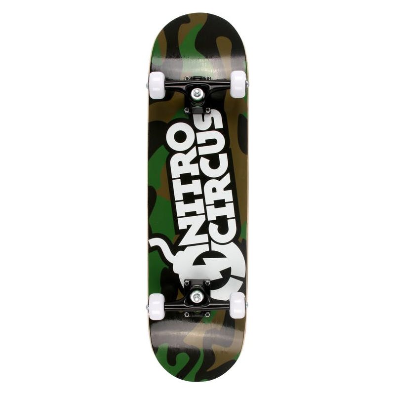 Nitro Circus 8" Complete Skateboard - Camoflage