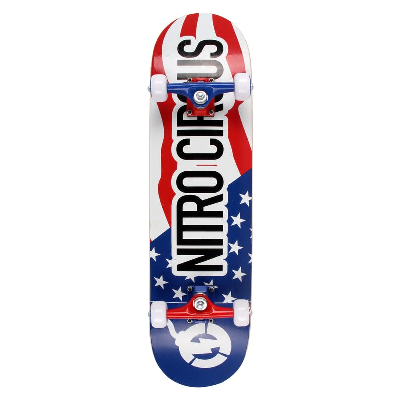 Nitro Circus 8" Complete Skateboard - Stars and Stripes