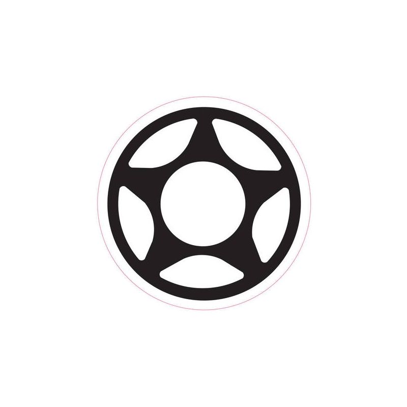 Proto Logo Sticker - White