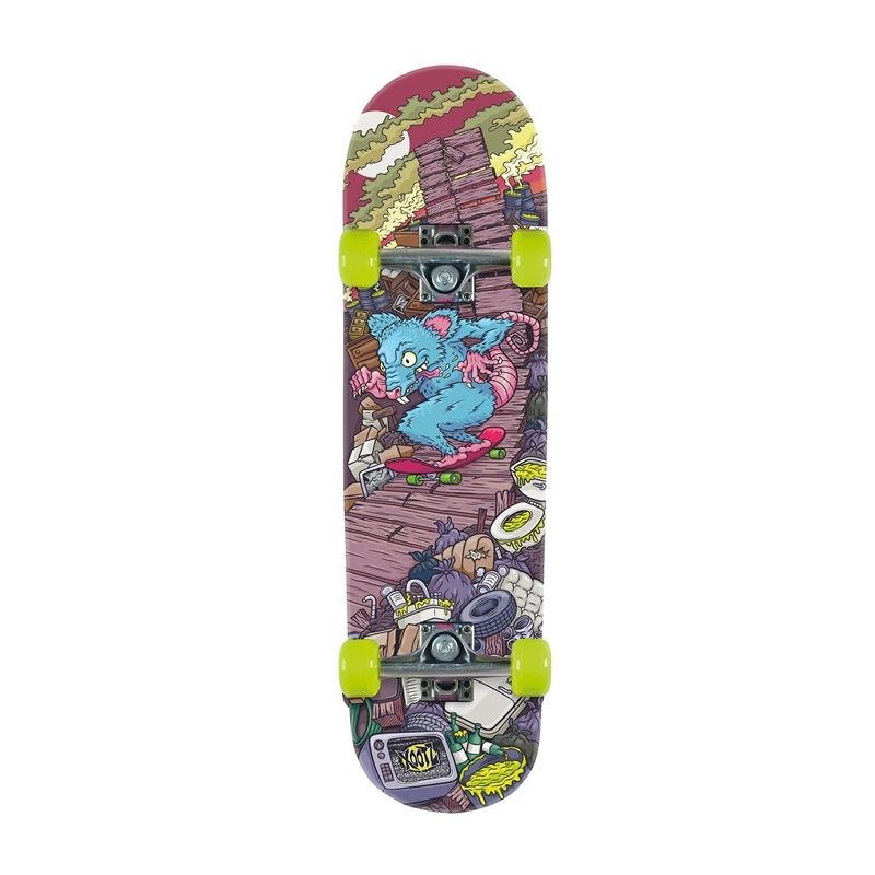 Xootz DoubleKick 31" Complete Skateboard - Rat Ramp
