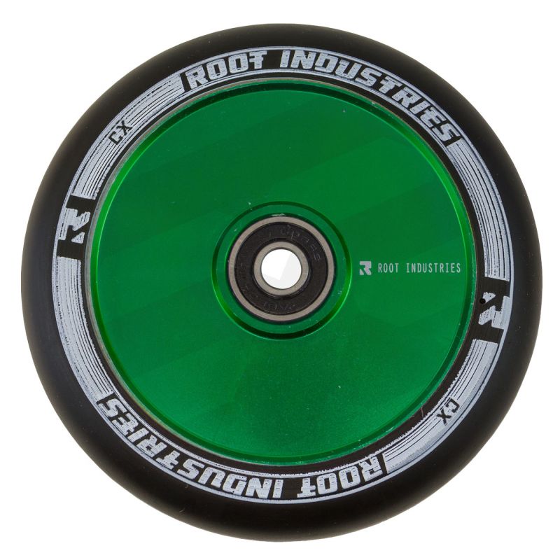 Root Industries AIR Hollowcore 120mm Wheel - Black / Green