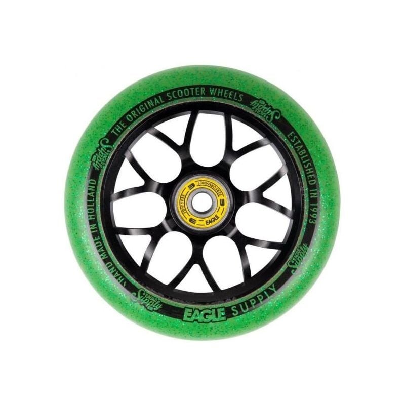 Eagle X6 Candy 110mm Scooter Wheel - Black / Green