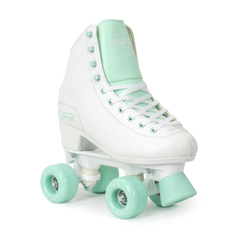 SFR Figure Quad Roller Skates - White / Green