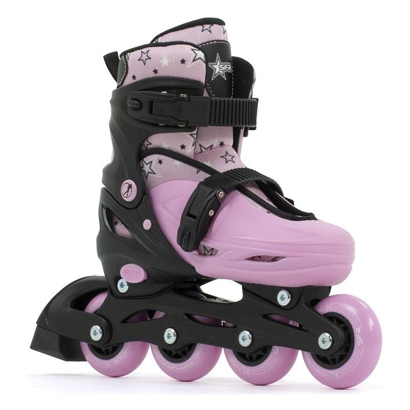 SFR Plasma Pink Adjustable Inline Skates / Rollerblades