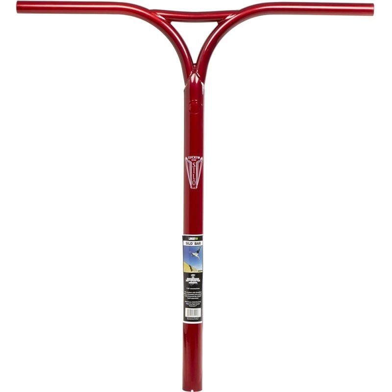 Lucky Silo Scooter Bars - Red