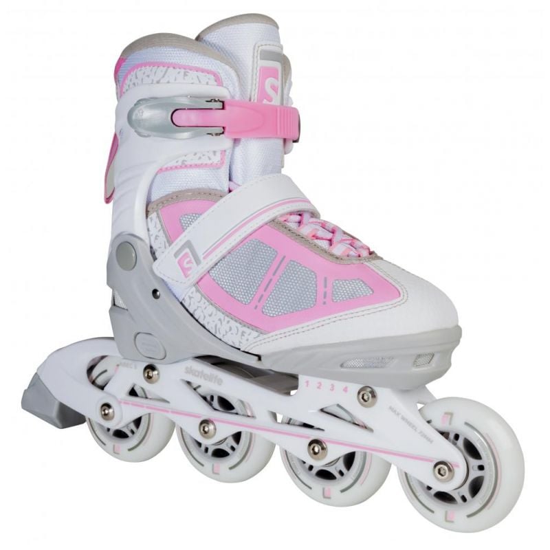 Skatelife Lava Adjustable Inline Skates - Grey / Pink