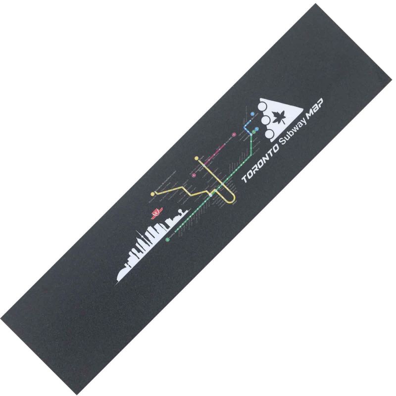 Trynyty Toronto Subway Map Scooter Griptape - 24" x 6"