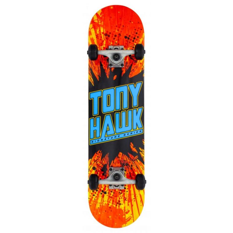 B-STOCK Tony Hawk 180 Series Complete Skateboard - Shatter Logo 7.75"