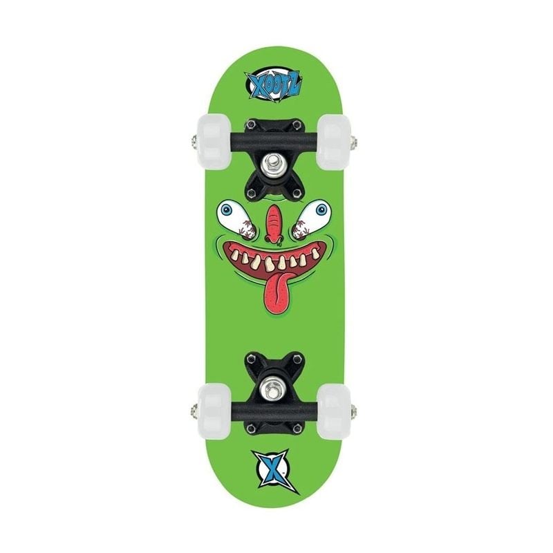 Xootz 5" Mini Skateboard - Green