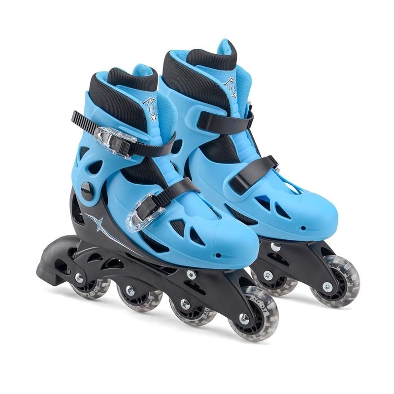 Xootz Adjustable Inline Roller Skates - Blue