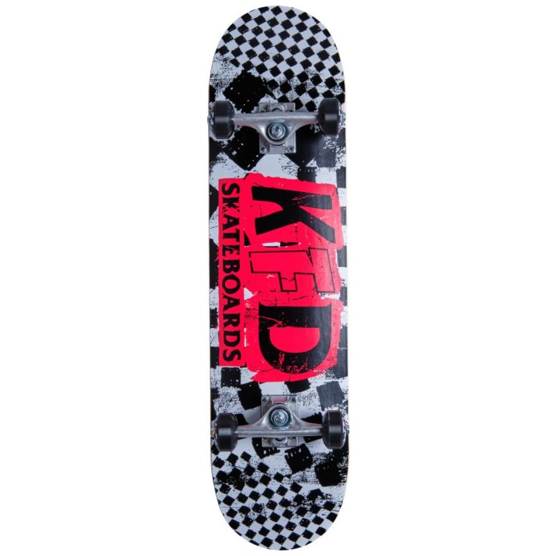 KFD Ransom 8" Complete Skateboard - White