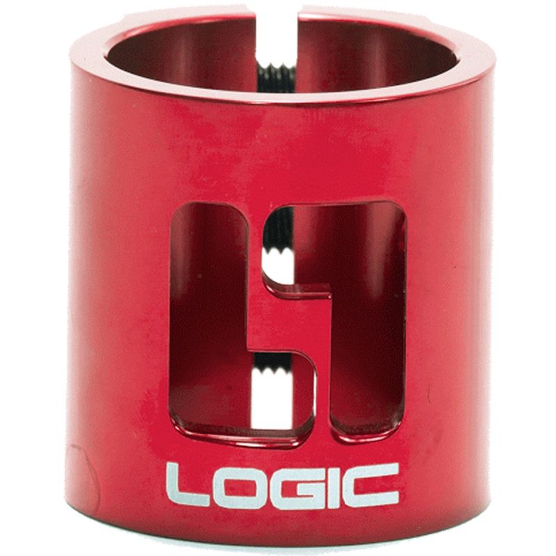 Logic HIC Double Scooter Clamp - Red