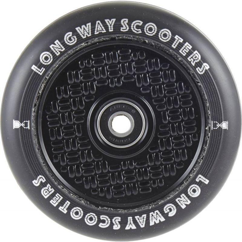 Longway FabuGrid 110mm Scooter Wheel - Black