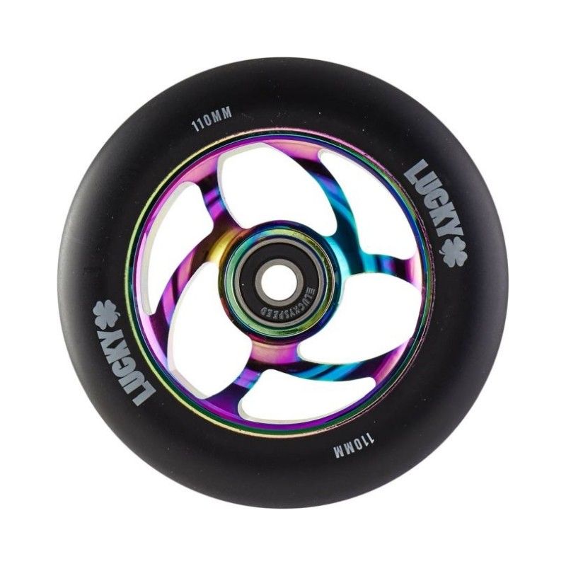 Lucky Torsion 110mm Scooter Wheel - Neochrome
