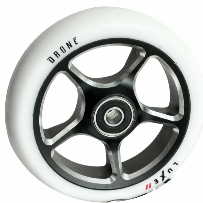 Drone Luxe 2 110mm Scooter Wheel - White